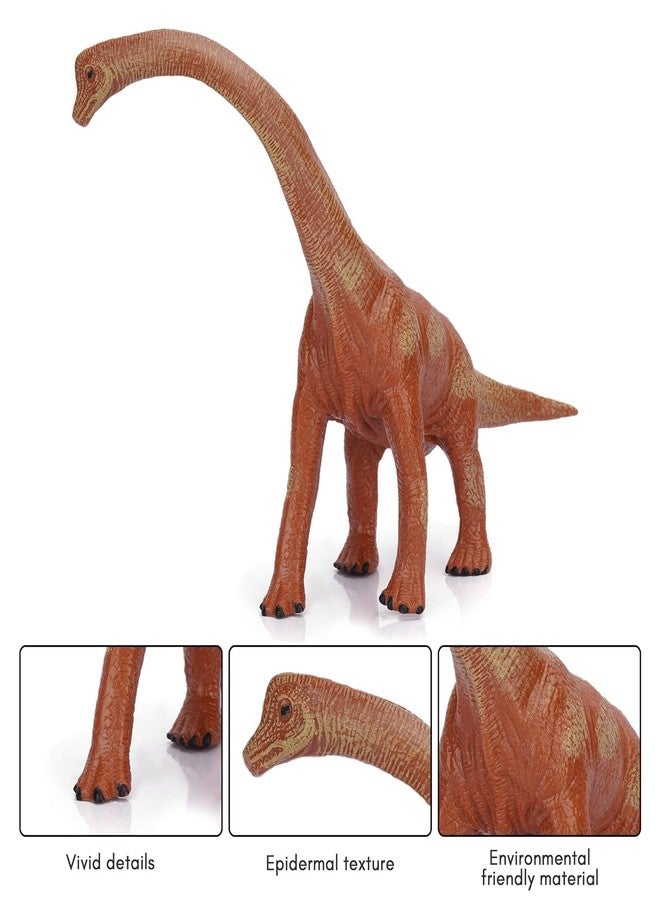 FUNFOB Brachiosaurus Dinosaur Toy Figure Width -28cm | Dinosaur Action Figure Educational Wild Animal Toys for Boys & Girls | Brachiosaurus Long Neck Big Size - Image 4